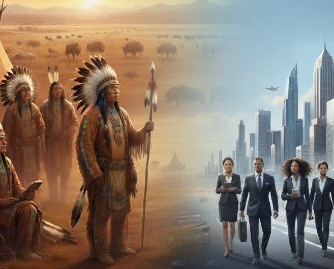 من السكان الأوائل إلى الدولة العظمى، قصة لن تتكرر