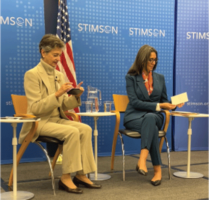 السيدة نادية فتاح العلوي، وزيرة الاقتصاد و المالية بمركز ستمسون واشنطن